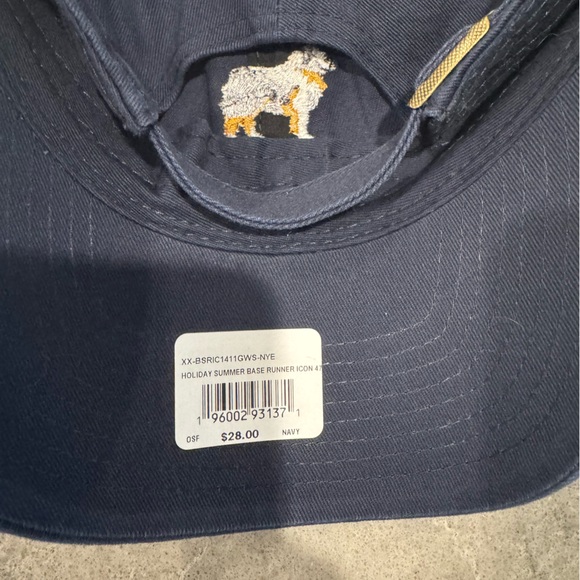 47 brand navy blue baseball cap with Australian shepherd.  NWT. - Picture 2 of 2